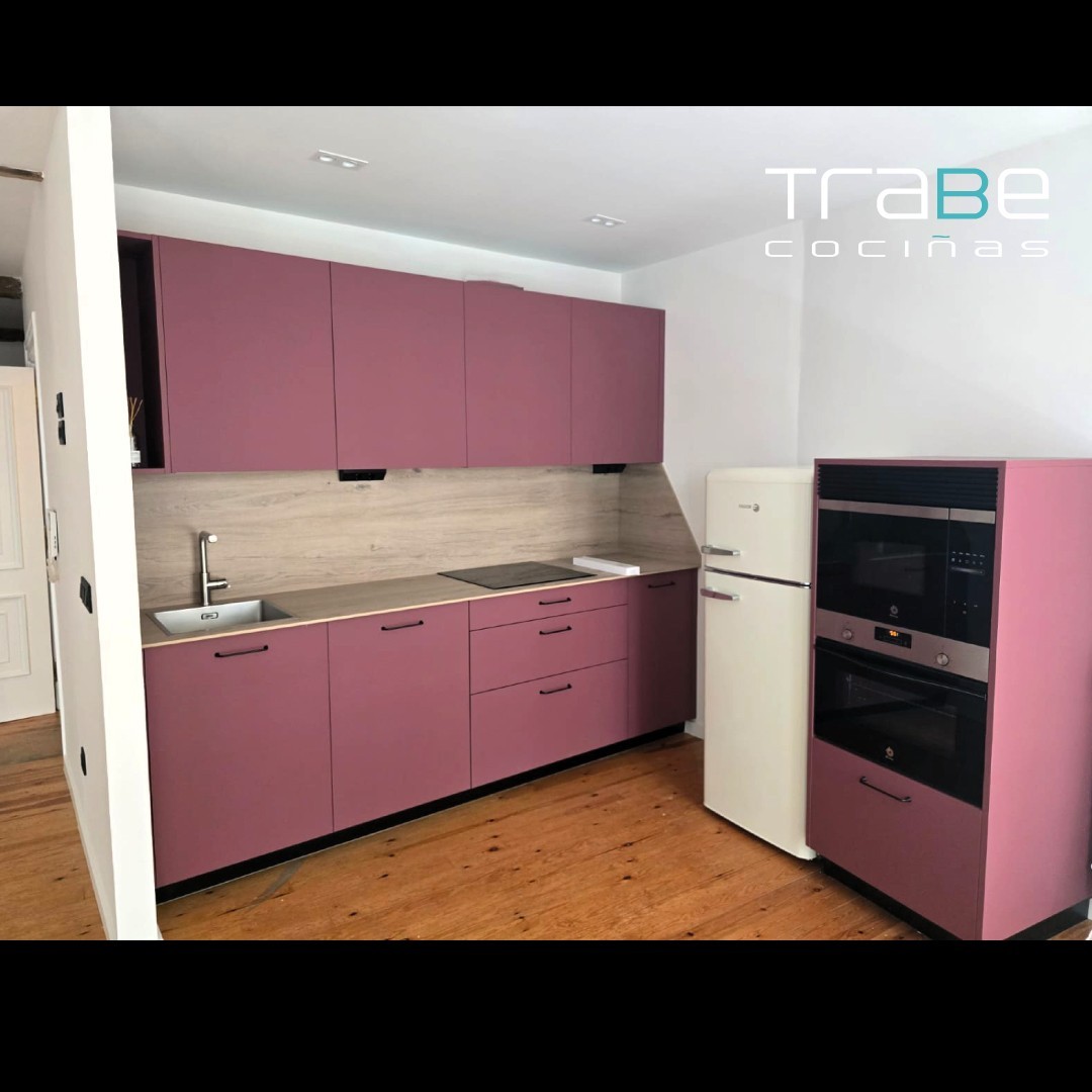 mediterraneo rosso mueble cocina